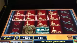 Bally Wulff Red HOT Firepot erste Goldjackpotjagd 2016 Teil 1