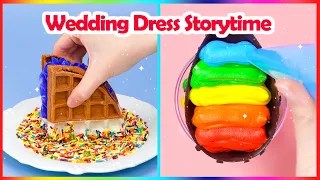 😷 Wedding Dress Storytime 🌈 Top Satisfying Ice Cream Cake Decorating For You