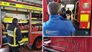 A 360 Tour of Carlow Fire & Rescue's first turnout fire appliance 11-Alpha-1