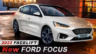 New Ford Focus 2022 Facelift - Finally Headlight and Bumper Redesign in New Focus IV Renderings