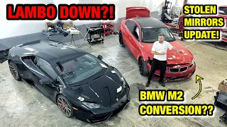 REBUILDING A 2021 BMW G80 M3! I BREAK MY LAMBORGHINI!!