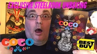 COCO Steelbook Unboxing - Best Buy Exclusive