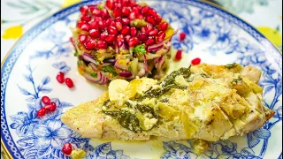 Это самая вкусная куриная грудка, которую я когда-либо ела, и салат из жареных овощей!