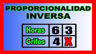 ✅👉Problema de Proporcionalidad Inversa