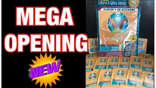 PANINI UEFA EURO 2020 TOURNAMENT EDITION STICKER COLLECTION MEGA OPENING