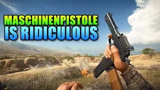 Maschinenpistole M1912 Is Ridiculous! | Battlefield 1 Weapon Review