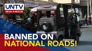 E-vehicles banned on national road; penalties likely to take effect in April - MMDA