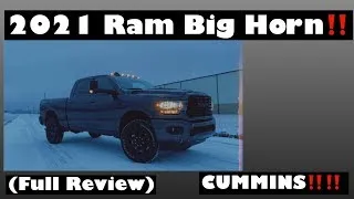 2021 Ram 2500 Cummins Big Horn Review!!