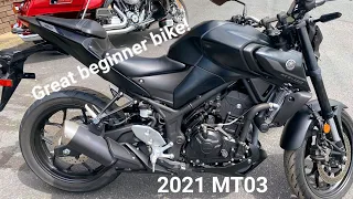 2021 Yamaha MT03 Review