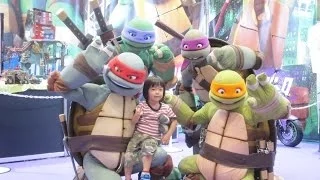 MUTANT NINJA TURTLES タートルズの撮影会に挑戦♪