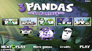 Мульт игра 3 Панды в Фантазии - Cartoon game 3 Pandas in Fantasy