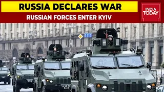 Big Claim By Ukraine, Says, Russian Forces Have Entered Kyiv, 'Iron Curtain' Will Fall In 96 Hours