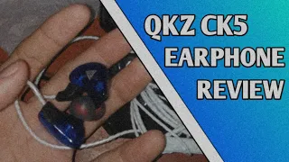 QKZ CK5 EARPHONE REVIEW