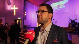 Jimmie Åkesson berättar om bön och Jesus