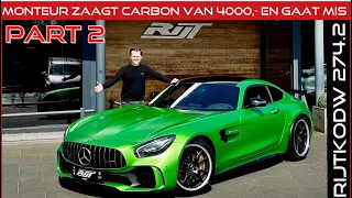 Monteur zaagt in Urban Carbon van 4K en gaat mis! | Vossen RS6 richting de 800PK | AMG GTR Testen