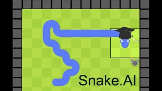 My AI learns to play Snake (python code available)