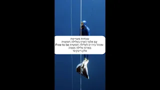 שאלות ותשובות על צלילה חופשית - ישרוטל מנטה Free2be