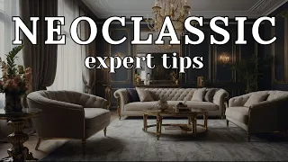 Neoclassical Home Decor: Expert Tips for Timeless Elegance