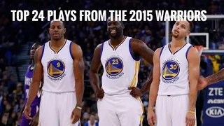 Top 24 plays from the warriors historic win streak in 2015