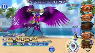 [DFFOO JP] Setzer EX+ showcase ( Locke EX L100 solo clear )