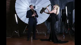 "Fly me to the Moon" Cover - Arsen Grigoryan (duduk) & Elena Danik (saxophone)