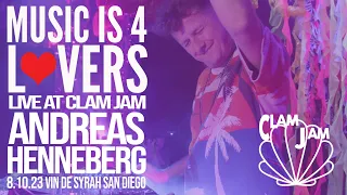 Andreas Henneberg Live at Clam Jam (Music is 4 Lovers) [2023-08-10 @ Vin De Syrah San Diego MI4L.com