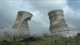 Athlone Cooling Towers  Demolition