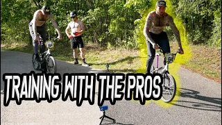 Sprints With The HOLESHOT King - BMX Training