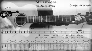 San Francisco - Scott McKenzie (Guitar Cover / 기타커버) (악보/TAB)