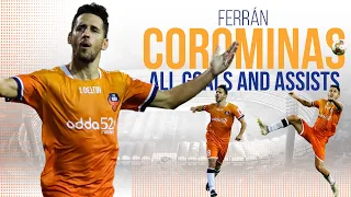 ISL 2019-20 All Goals & Assists: Ferrán Corominas | Goal Machine