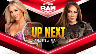 RAW: Charlotte Flair Vs Nia Jax #WWE #RAW #WWE2KMods