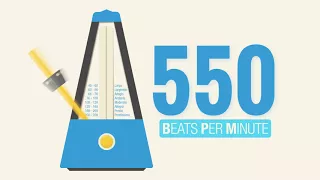 550 BPM Metronome | The BLuetiFuLL MeTRoNoME