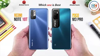Redmi Note 10T 5G vs Poco M3 Pro 5G | Full Comparison ⚡ Which one is Best 👍 Under 15k.