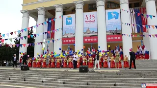 Студия Созвучие сердец - Песня о Йошкар-Оле. Концерт в честь 435-летия Йошкар-Олы на пл. им. Ленина