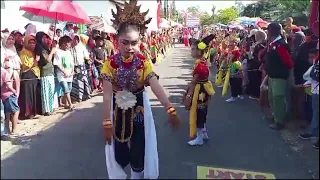 Acara Karnaval Desa Tekung, dalam rangka memperingati HUT RI ke 78