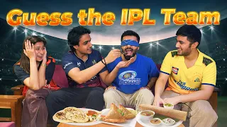 GUESS THE IPL TEAM | FOOD CHALLENGE |