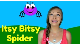 Itsy Bitsy Spider Song - Nursery Rhymes for Children, Kids and Toddlers