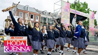 Meet the all-girls marching band breaking barriers in New Orleans