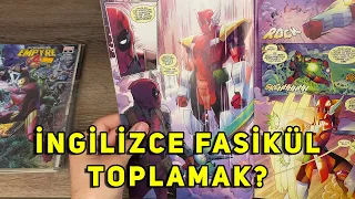 İNGİLİZCE FASİKÜL ÇİZGİ ROMAN ALINIR MI?  || Kitap Alışverişi #19