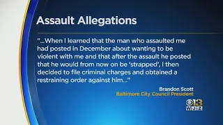 Brandon Scott Releases New Statement About Alleged Assault Involving Political Opponent's Volunteer