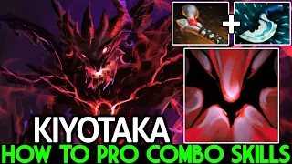 KIYOTAKA [Shadow Fiend] How to Pro Combo Requiem of Souls Dota 2