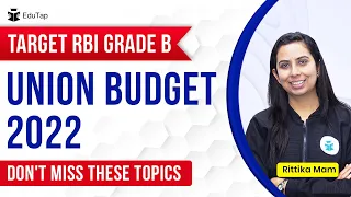 How To Read Union Budget for RBI Grade B | Summary PDF and MCQs of Union Budget | Best Strategy