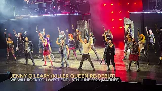 (RIFFS!) Jenny O’Leary - Killer Queen Re-debut | We Will Rock You (London) | 8th June 2023 (Matinee)