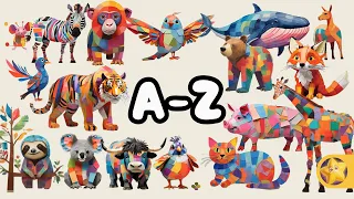 English for Kids: Animal Dialogues , Pronunciations , Alphabet: Fun and Educational Picture Books