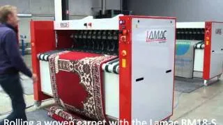 Rolling Woven Carpet with Lamac Matrollers