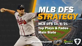 MLB DFS PLAYOFFS | FRIDAY OCTOBER 8| MLB DFS DRAFTKINGS & MLB DFS FANDUEL
