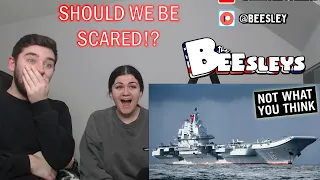 BRITISH COUPLE REACTS | Why the US is NOT afraid of the largest Navy in the world, yet