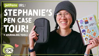 What's in my PEN CASE?🖋✨ ft. Stephanie + Corgi Sticky Notes & MORE!