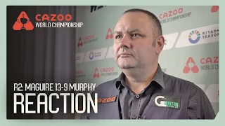 Maguire Reacts To Beating Murphy In L16! | Cazoo World Championship 2024