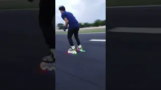 luminous wheel skate
